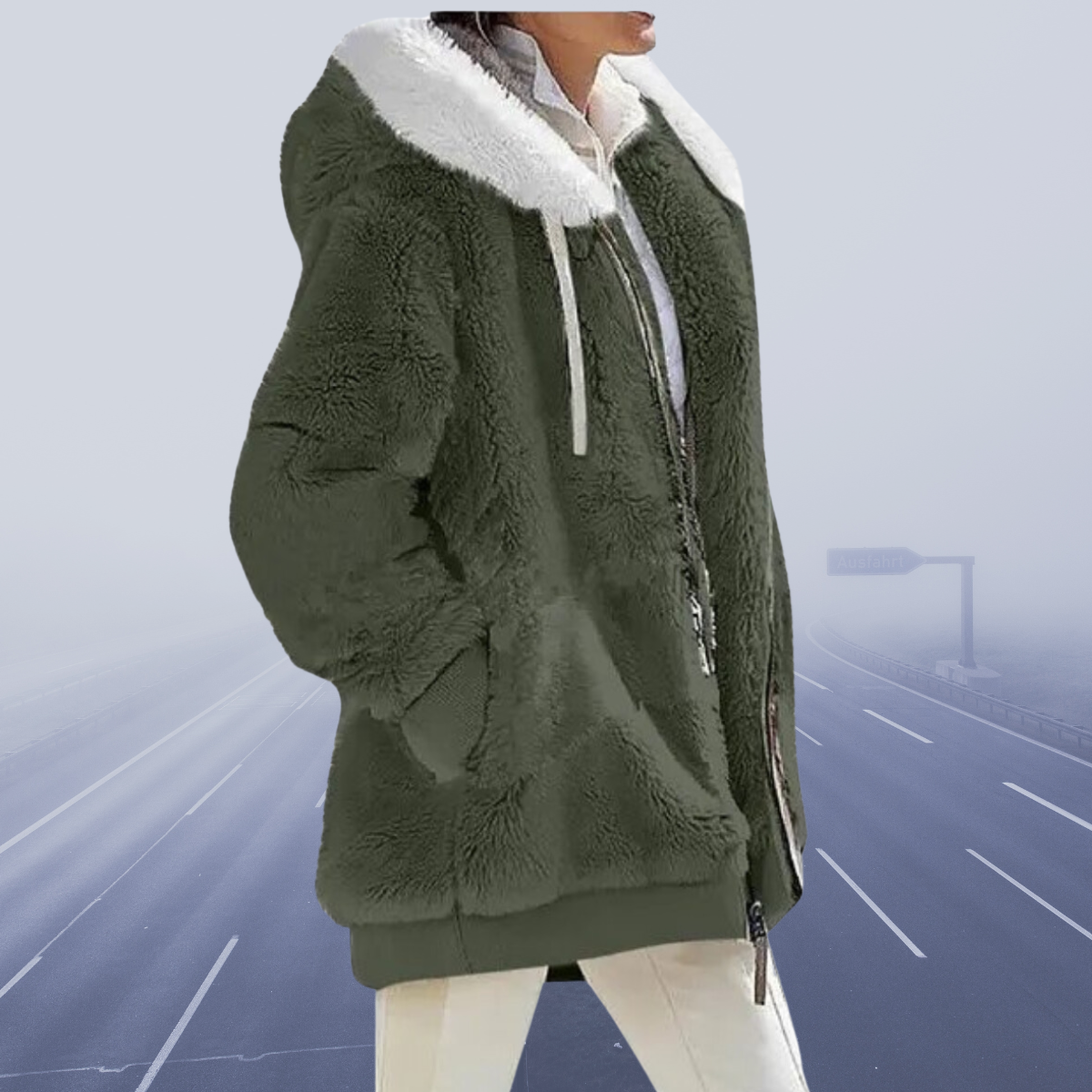 Eliza™ - Casual warm fleece jacket