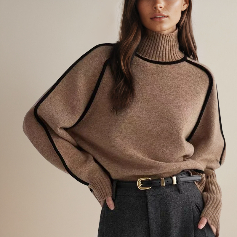 Mila - Soft Knitted Cashmere Turtleneck