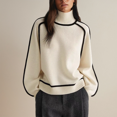 Mila - Soft Knitted Cashmere Turtleneck