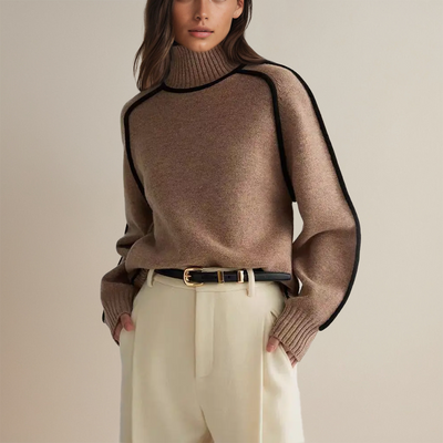 Mila - Soft Knitted Cashmere Turtleneck