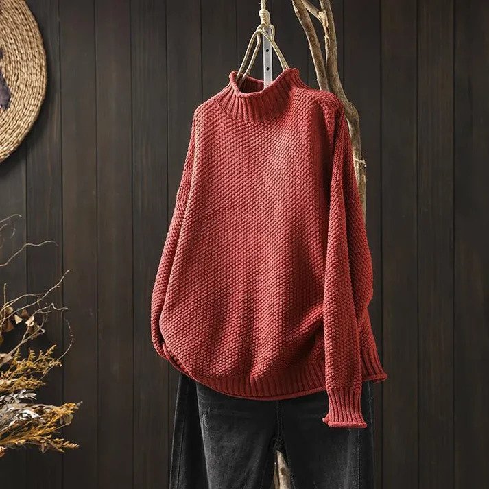 Mila™ - Soft Knitted Turtleneck Sweater