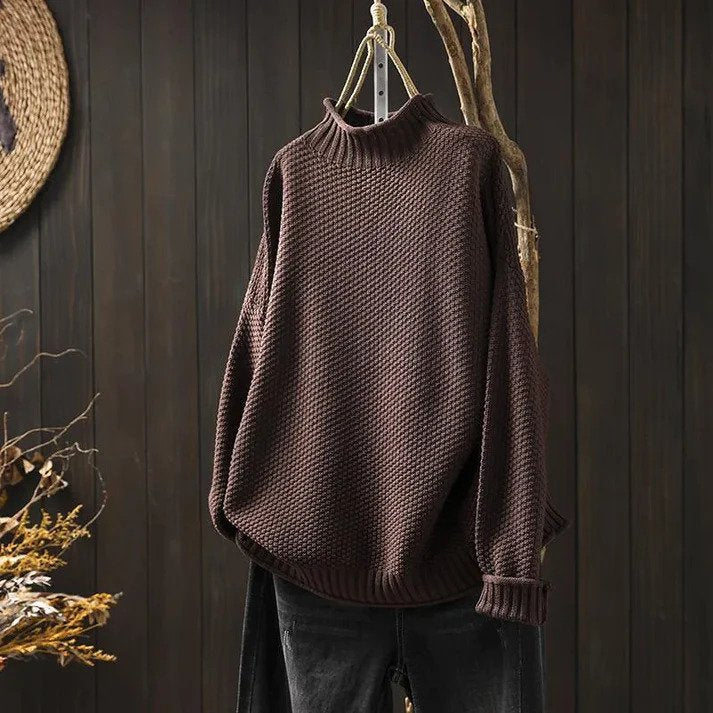 Mila™ - Soft Knitted Turtleneck Sweater