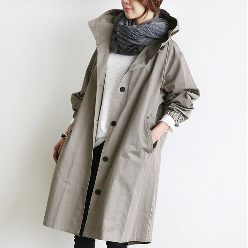 Luna™ - Stylish waterproof trench coat